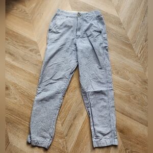 Linen Cotton Tapered Pants by Uniqlo